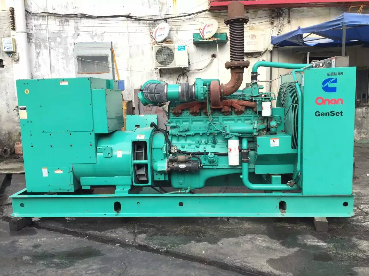 江南租赁发电机-柴油发电机不正常冒烟的原因